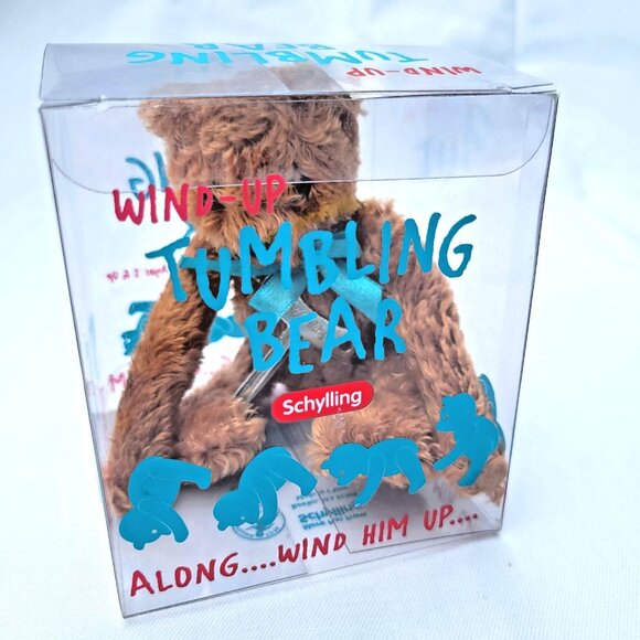 NEW - Schylling Wind-up TUMBLING BEAR with Metal Key NIB 2004 - Picture 10 of 10